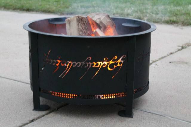 cool product lotr fire pit