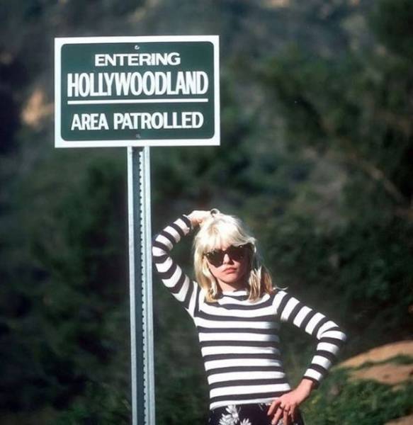 debbie harry hollywood sign - Entering Hollywoodland Area Patrolled