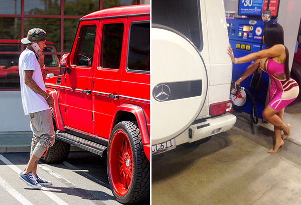 30 Times The Kardashians Matched Their Cars So Well