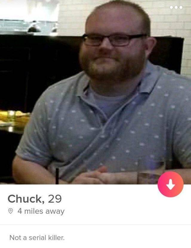 beard - Chuck, 29 ~ 4 miles away Not a serial killer.