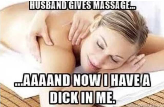 memes  - shoulders massage gif - Husband Gives Massage. Aaaand Now I Have A Dick In Me