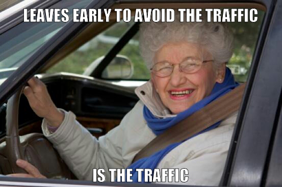 memes - florida snowbirds meme - Leaves Early To Avoid The Traffic Is The Traffic