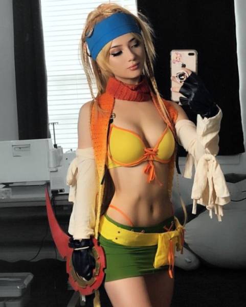 final fantasy rikku cosplay