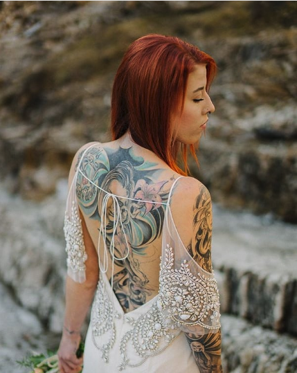30 Stunning Tattooed Brides That’ll Make Every Baby Boomer