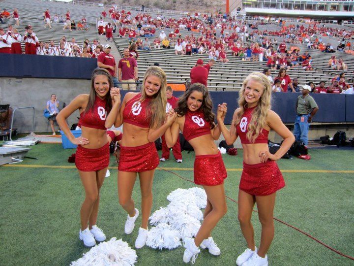 oklahoma university cheerleaders - Genie