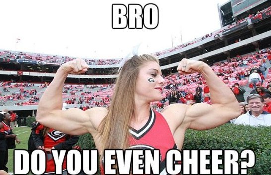 uga cheerleader - Bro Do You Even Cheer?