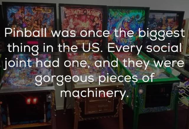 display device - Pinball was once the biggest thing in the Us. Every social joint had one, and they were gorgeous pieces of machinery.
