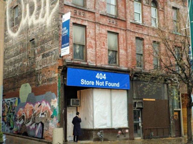 facade - 404 Store Not Found