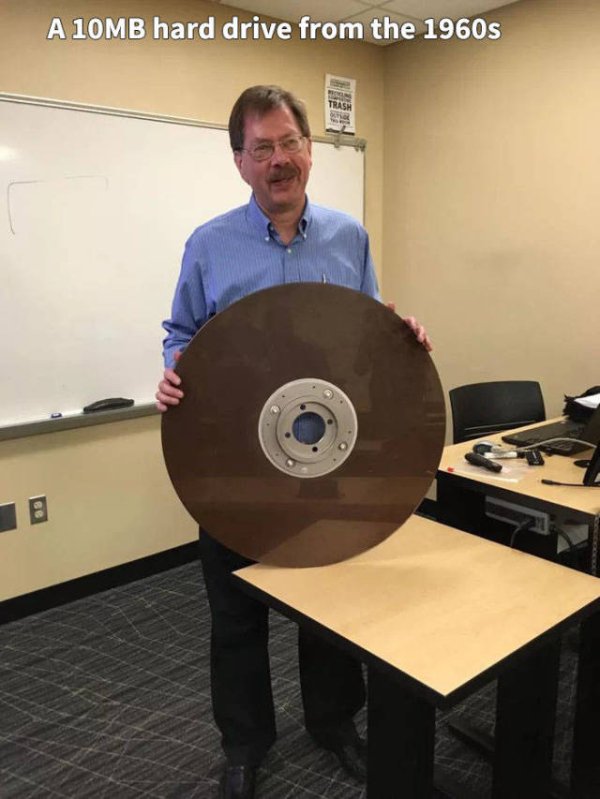 1960s hard drive - A 10MB hard drive from the 1960s