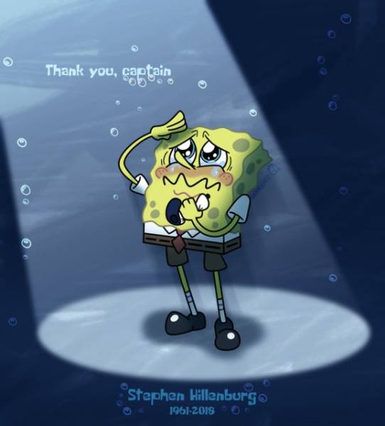 spongebob stephen hillenburg death - Thank you, captain Stephen Hillenburgo 19612018