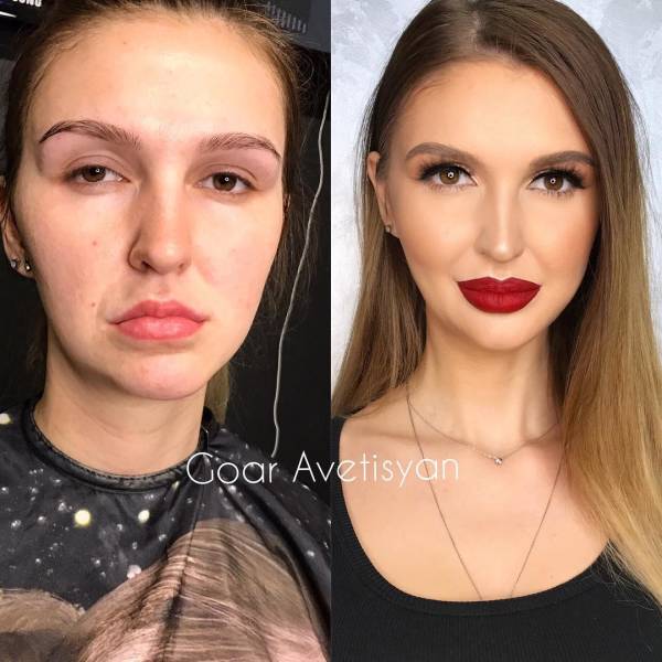 miracle makeovers - makeup before and after