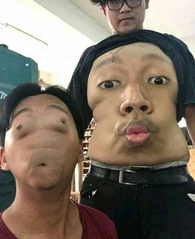 humpday pic of cursed face swap