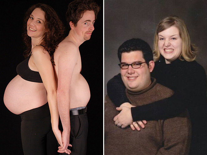 Awkward Couple Photos - awkward pregnancy