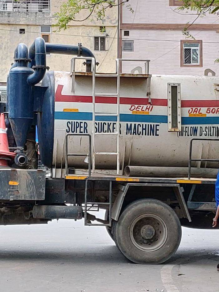 truck - Delhi JAL_BOA Super Sucker Machine Flow DSilti.