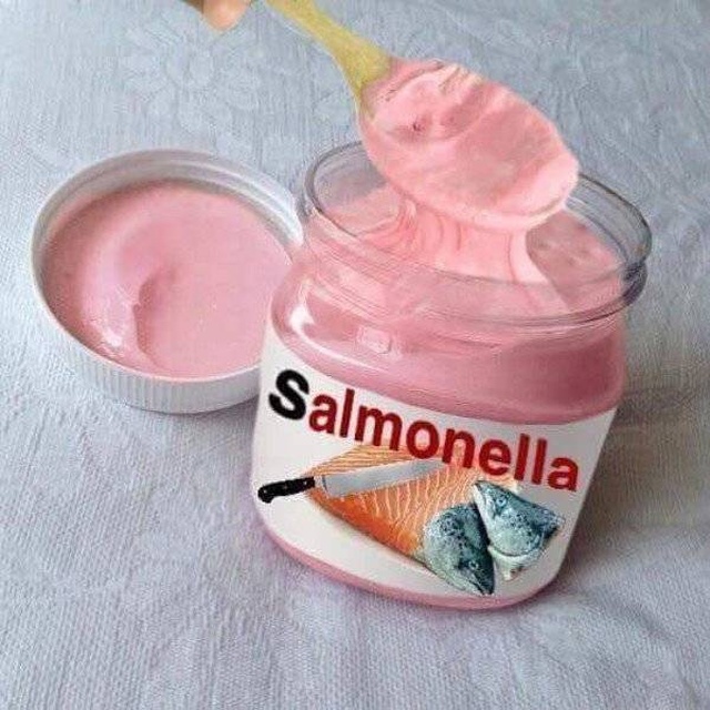 funny meme - salmonella meme - Salmonella