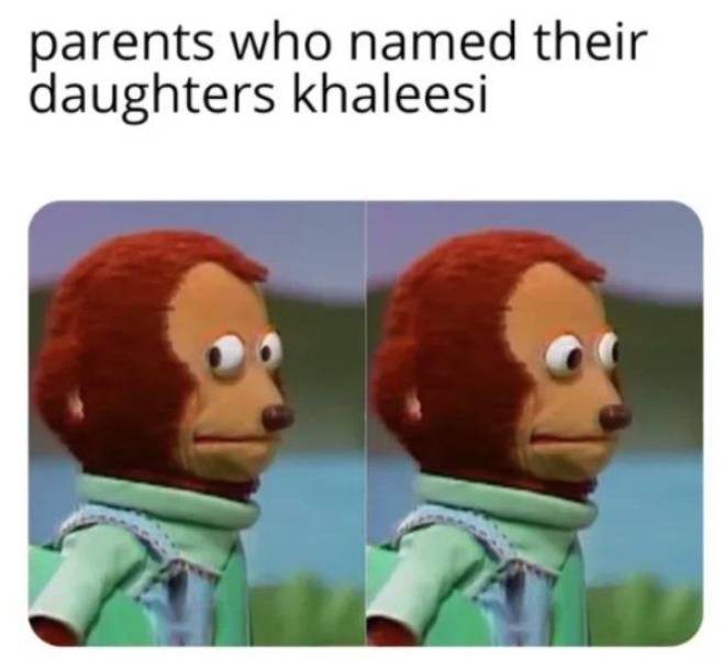 dr strange endgame meme - parents who named their daughters khaleesi