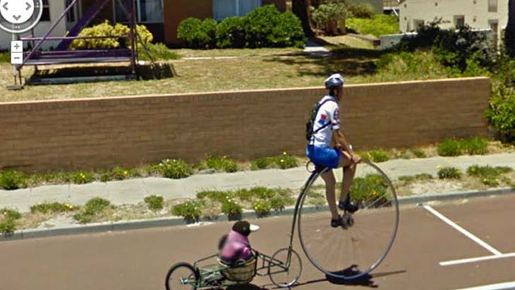 google street view bike