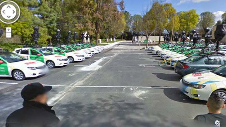 funny image google street view