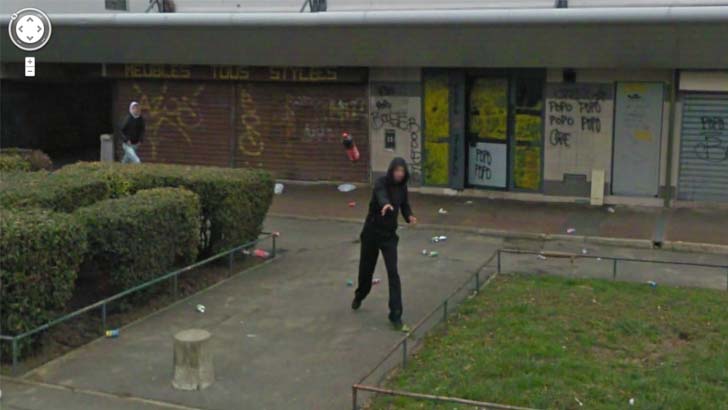 creepiest google street view