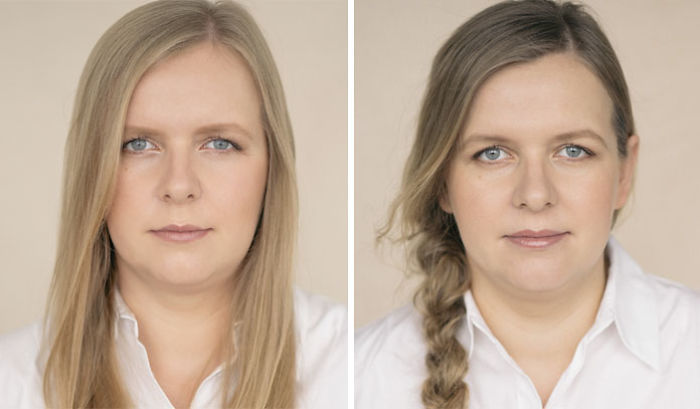 face before and after pregnancy
