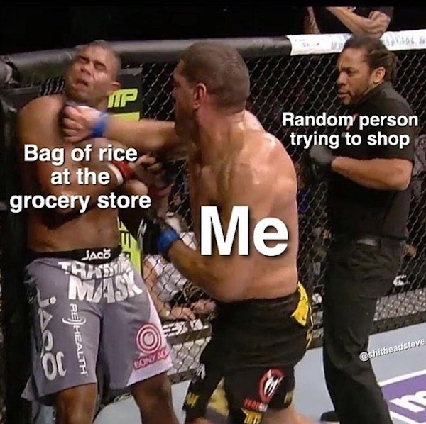 herb dean face - 19 Random person trying to shop Bag of rice at the grocery store Me Jaco Rehealth
