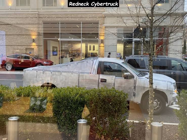 luxury vehicle - Redneck Cybertruck