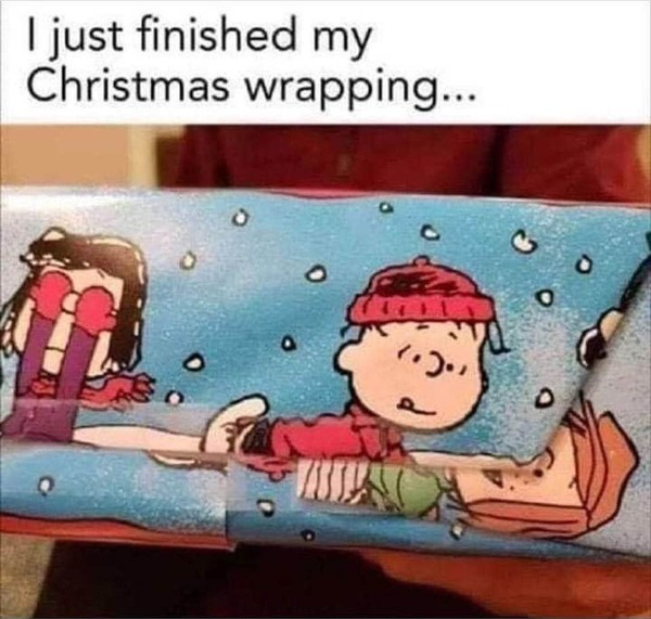 just finished my christmas wrapping - I just finished my Christmas wrapping...