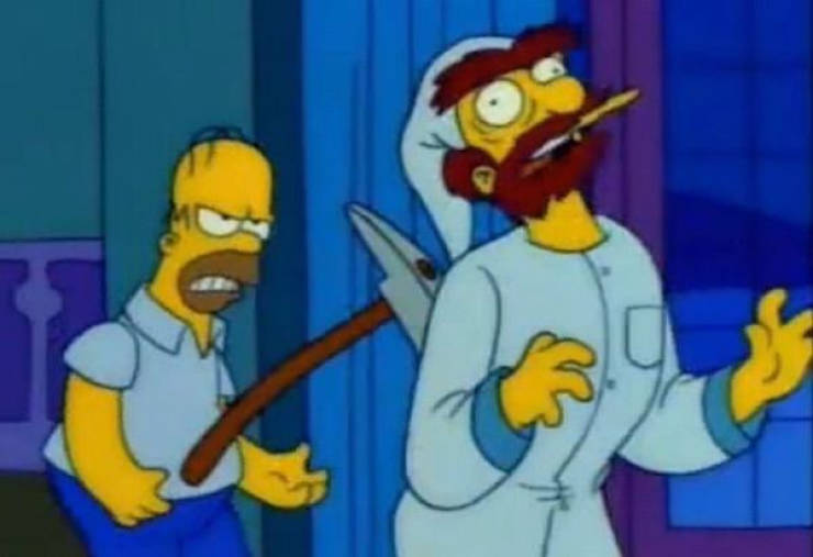 groundskeeper willie the shining