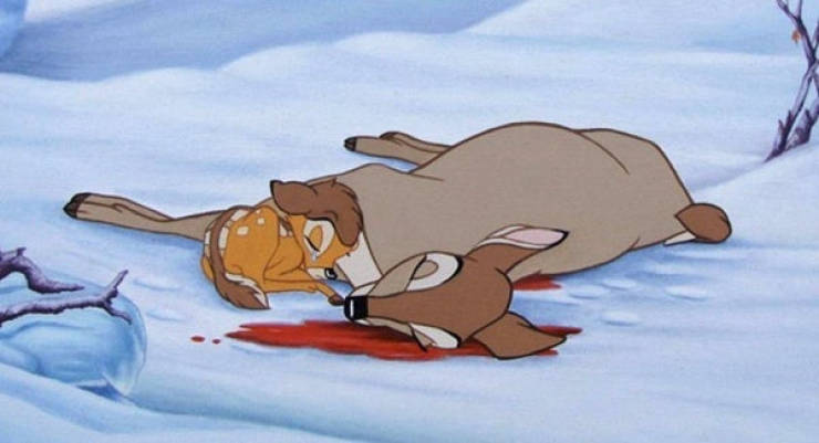 bambi mother's death