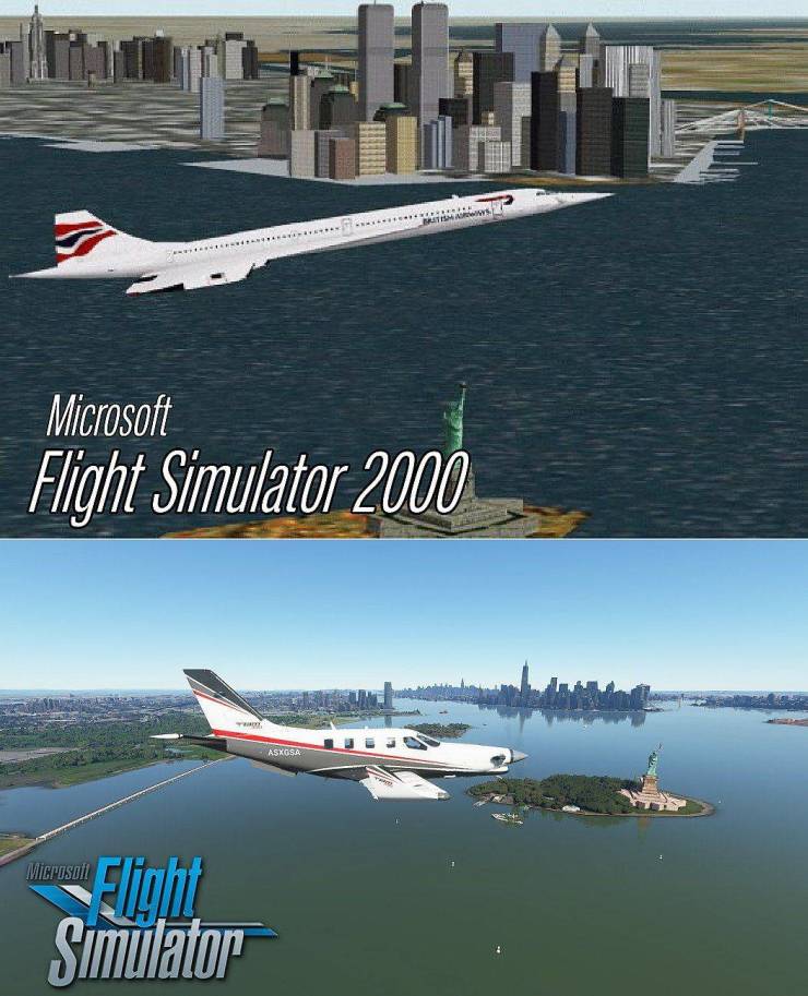 Britism Aw Microsoft Flight Simulator 2000