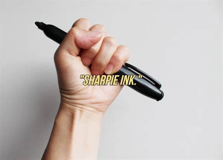 "Sharpie Ink