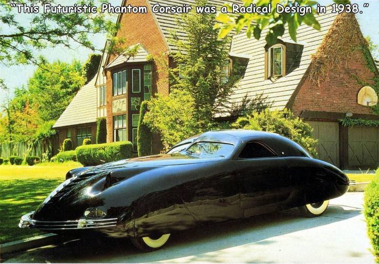 1939 phantom corsair - "This Futuristic Phantom Corsair was a Radical Design in 1938."