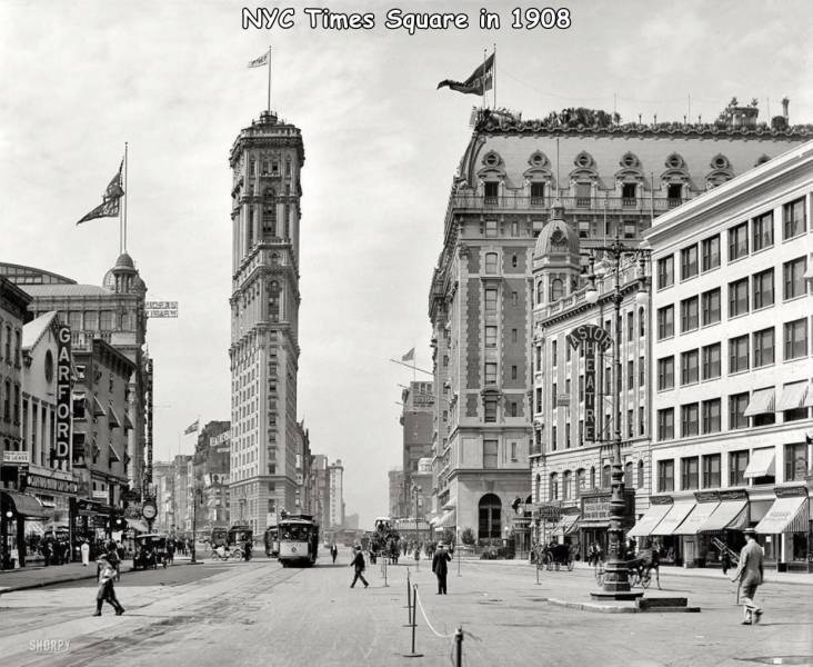 old new york time square - Nyc Times Square in 1908 G Rg Im De Shorp