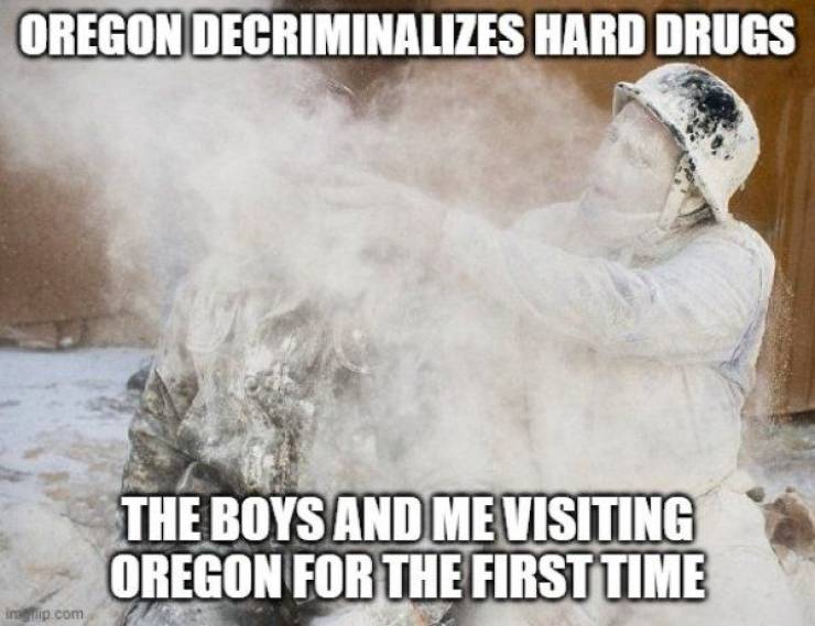 photo caption - Oregon Decriminalizes Hard Drugs The Boys And Me Visiting Oregon For The First Time Ingrip.com