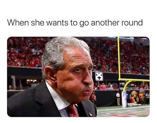 arthur blank - When she wants to go another round