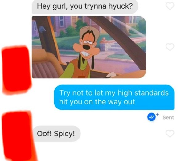 29 Tinder come on lines that spell disaster