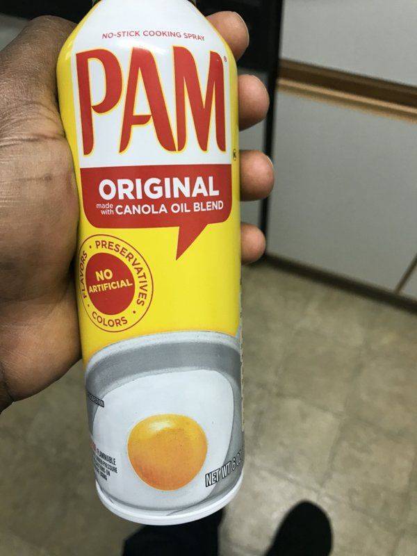 drink - NoStick Cooking Spray Pam Original With Canola Oil Blend No Artificial Colors Netutor