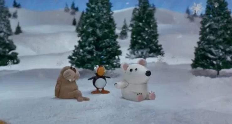 ELF’S PRODUCTION DESIGN WAS HEAVILY INFLUENCED BY RUDOLPH THE RED-NOSED REINDEER.