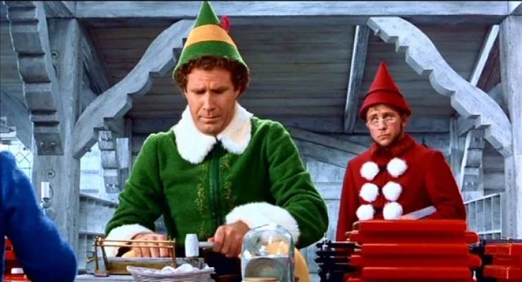 THERE’S A CHRISTMAS STORY CAMEO IN ELF.