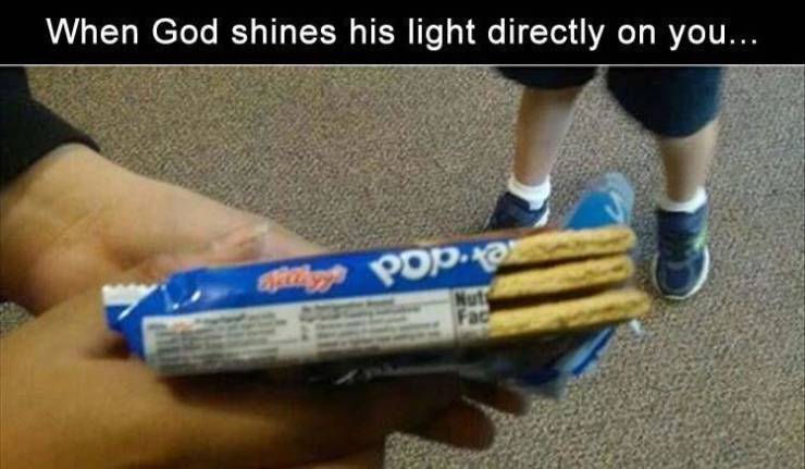faith in god - When God shines his light directly on you... stilling pop. Nutr Fac
