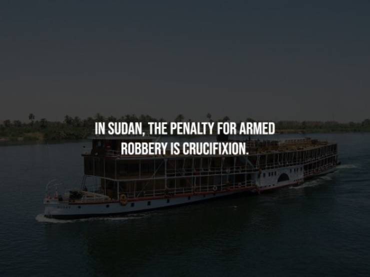 forever the sickest kids - In Sudan, The Penalty For Armed Robbery Is Crucifixion.
