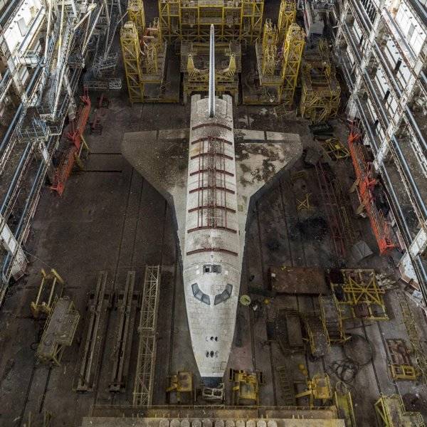 russian space shuttle abandoned