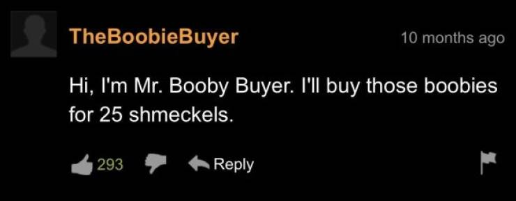 33 Pornhub’s Comments are like