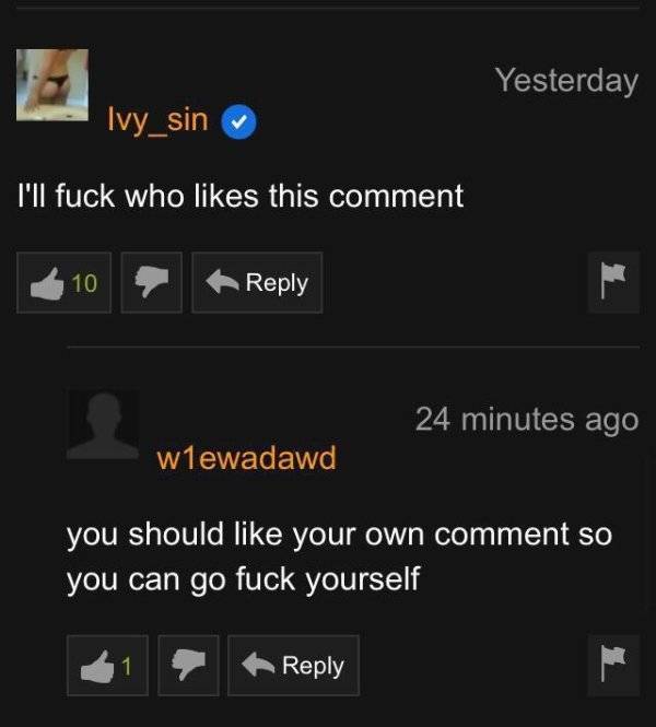 33 Pornhub’s Comments are like