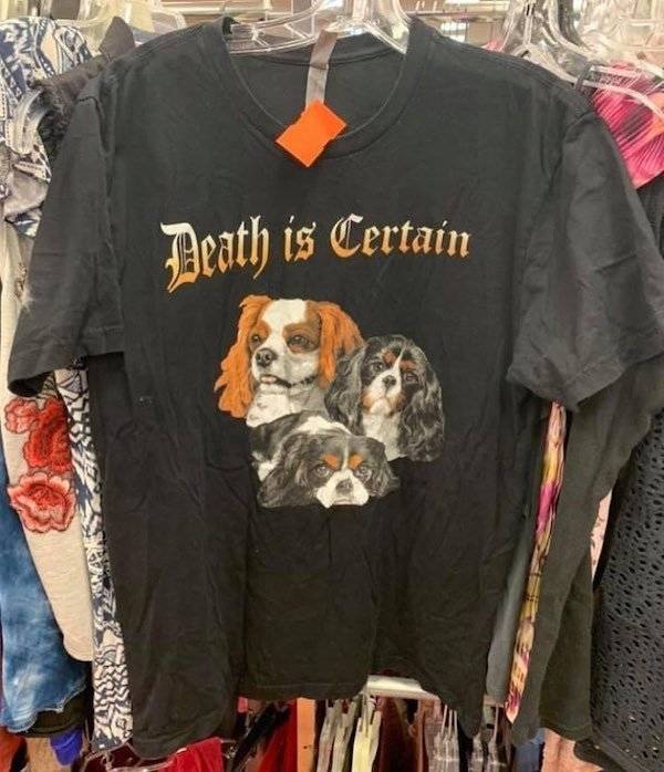 t shirt 13 - Death is Certain