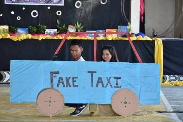 cool random pics for your daily dose - day - O O Fake Taxi a