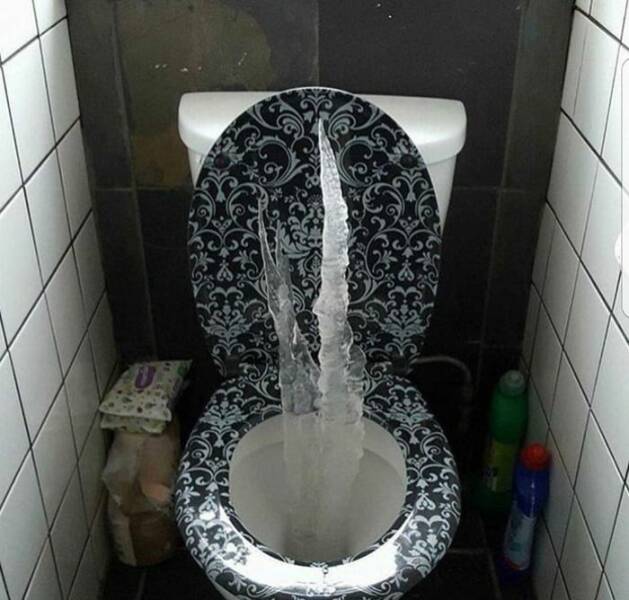 daily dose of randoms - cursed images toilet