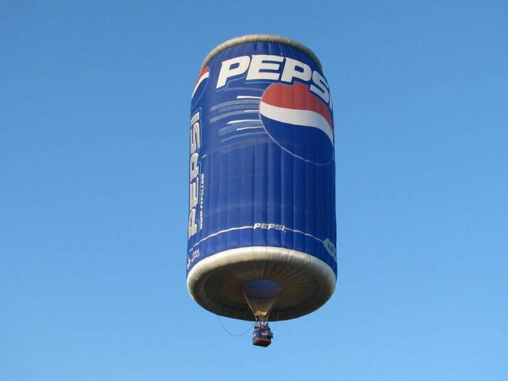 cool random pics - flying pepsi - Peps Pepsi