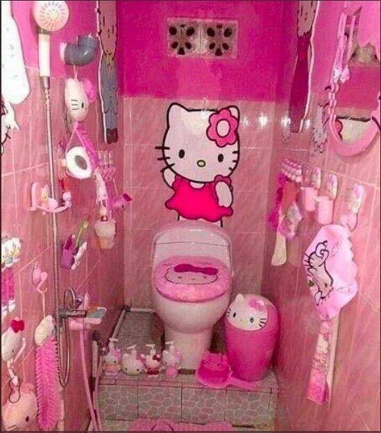 cool random pics - hello kitty bathroom - iix 10 Paleng