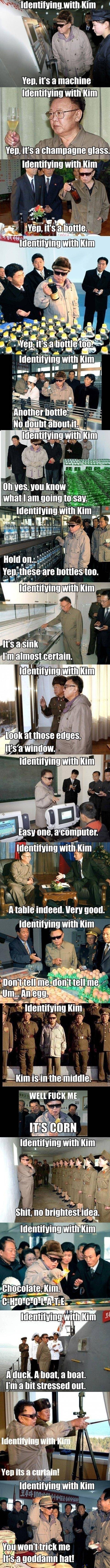Identifying with Kim Jong Il